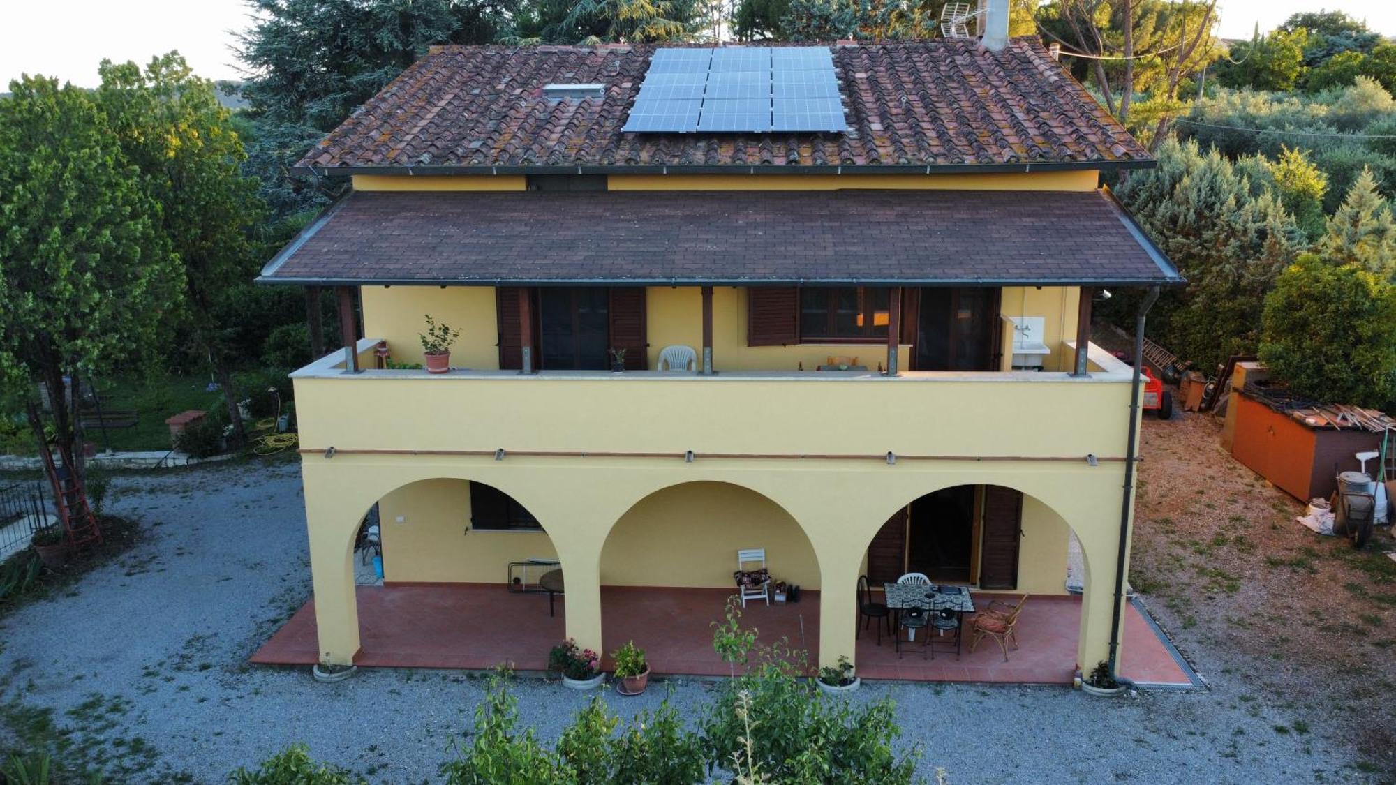B&B Terre Toscane Ciggiano Bagian luar foto