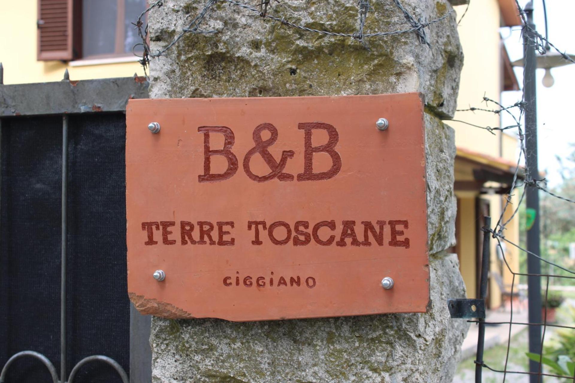 B&B Terre Toscane Ciggiano Bagian luar foto